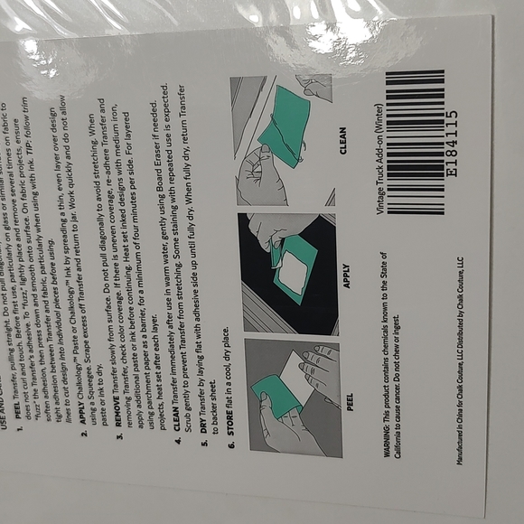 Chalk Couture Vintage Truck Add-on Winter - Picture 5 of 5